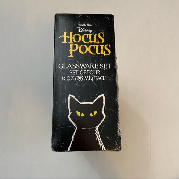 Disney Hocus Pocus Glassware Set — 4 10 oz glasses — Great gift! - Picture 4 of 8